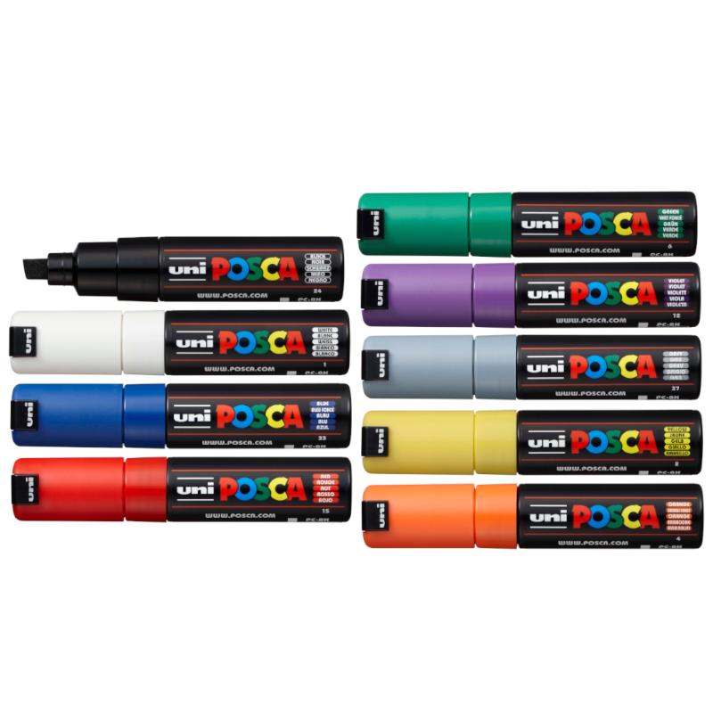 uni 三菱POSCA 水性筆 PC8K