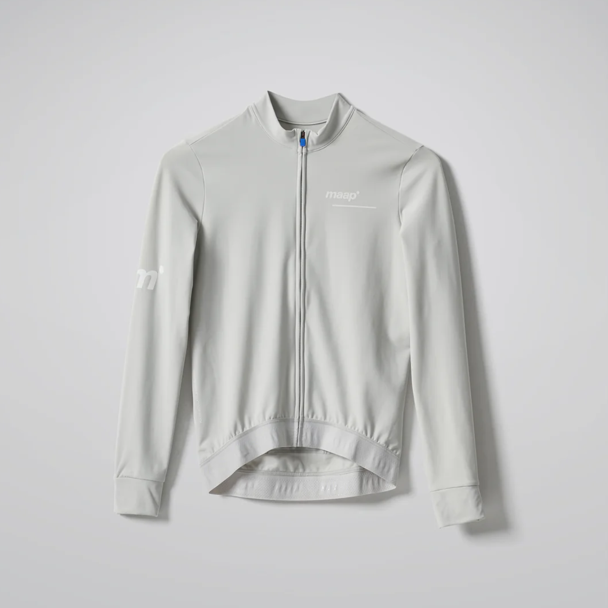 【MAAP】Training Thermal LS 男刷毛長車衣 / Glacier 銀灰白
