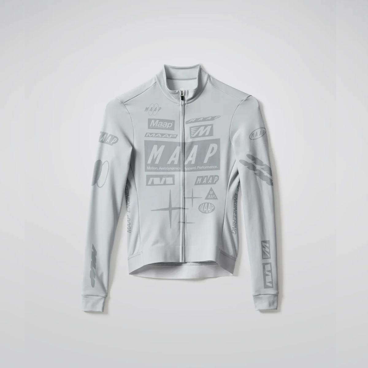 【MAAP】Drome Thermal LS 男刷毛長車衣 / Ice Gray 冰岩灰