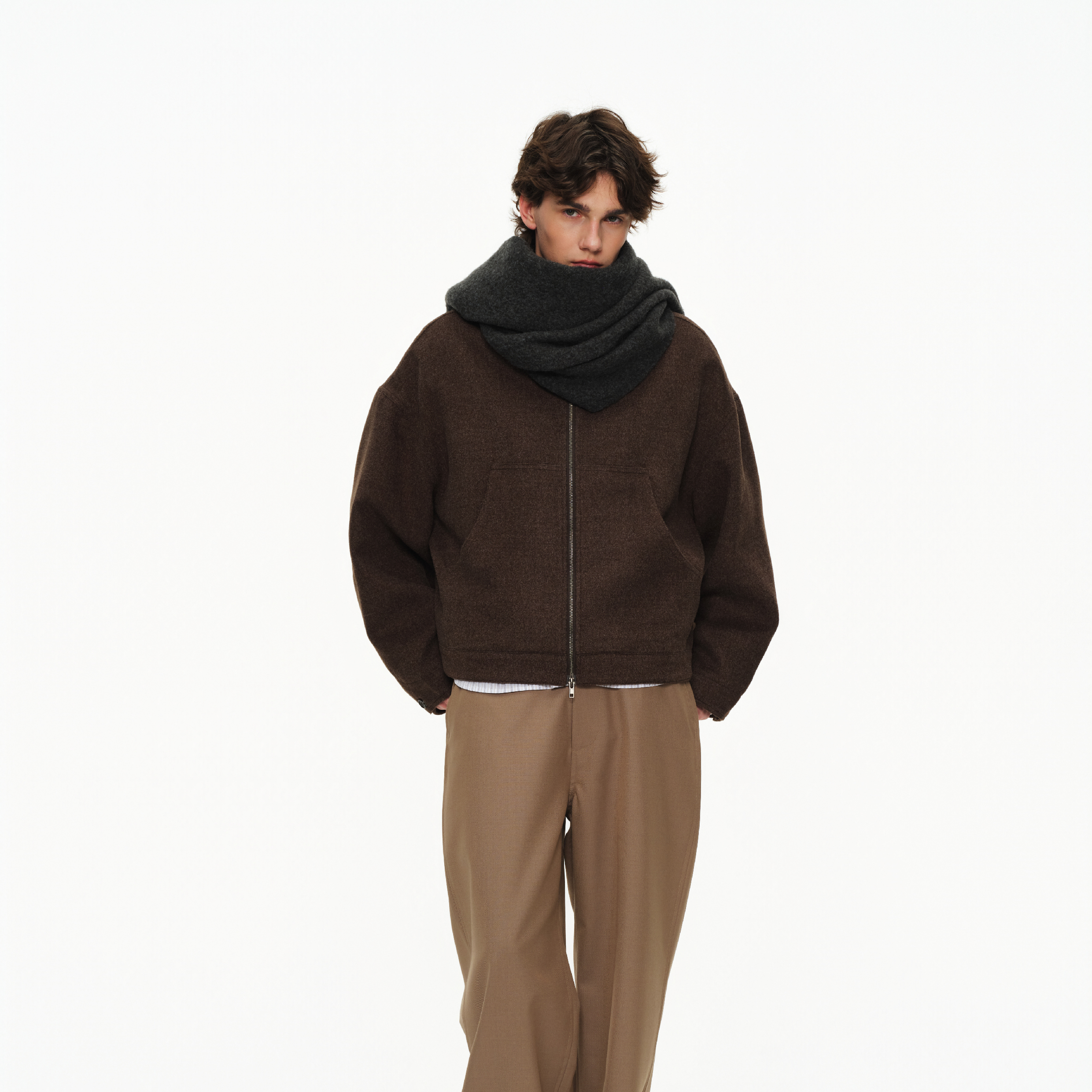 Nord Classic "ROYA LERU" Wool Cropped Jacket 羊毛翻領 短版外套 [RJ04]