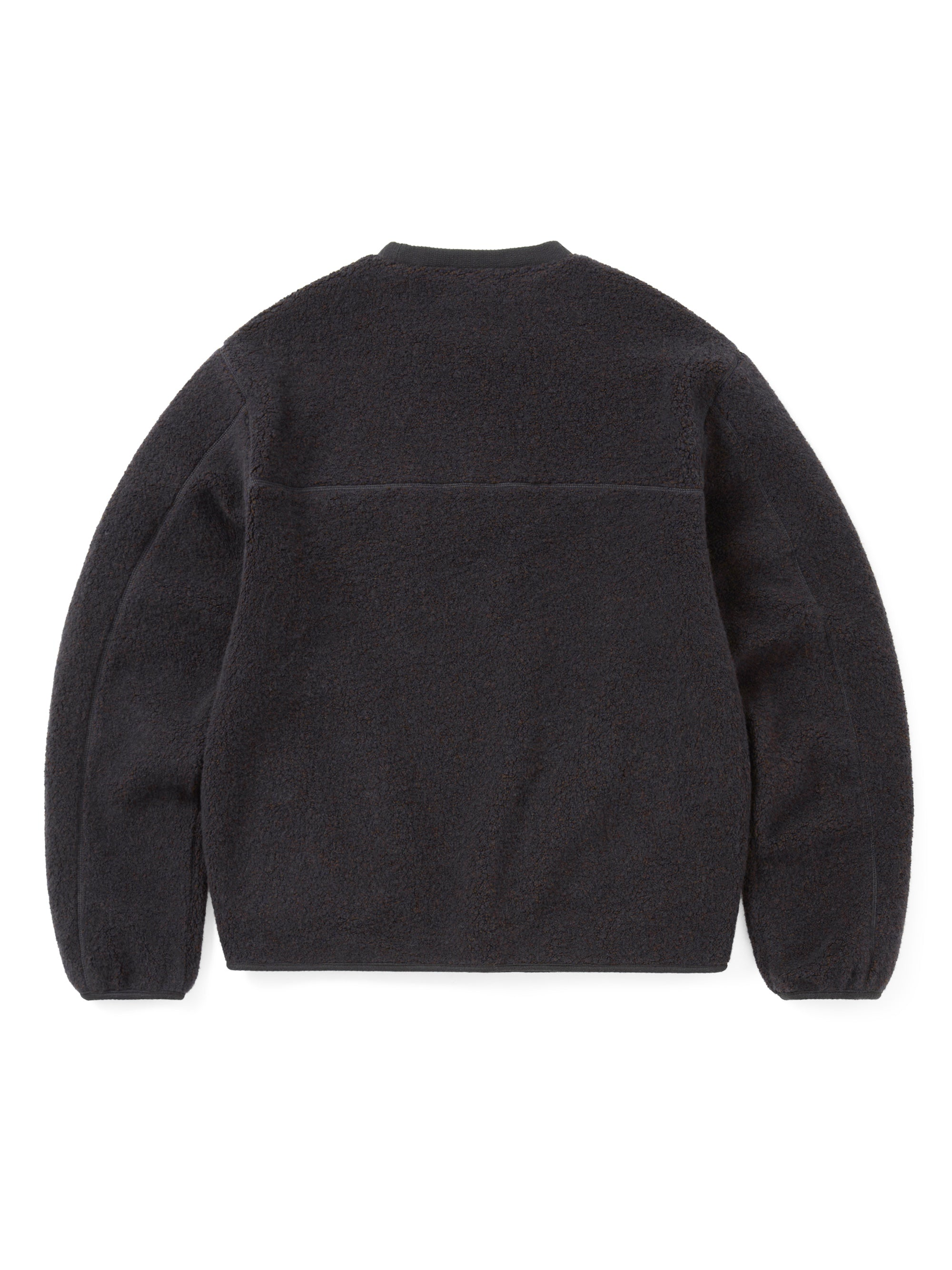 thisisneverthat｜GORE-TEX WINDSTOPPER® Wool Fleece Crew "Navy"