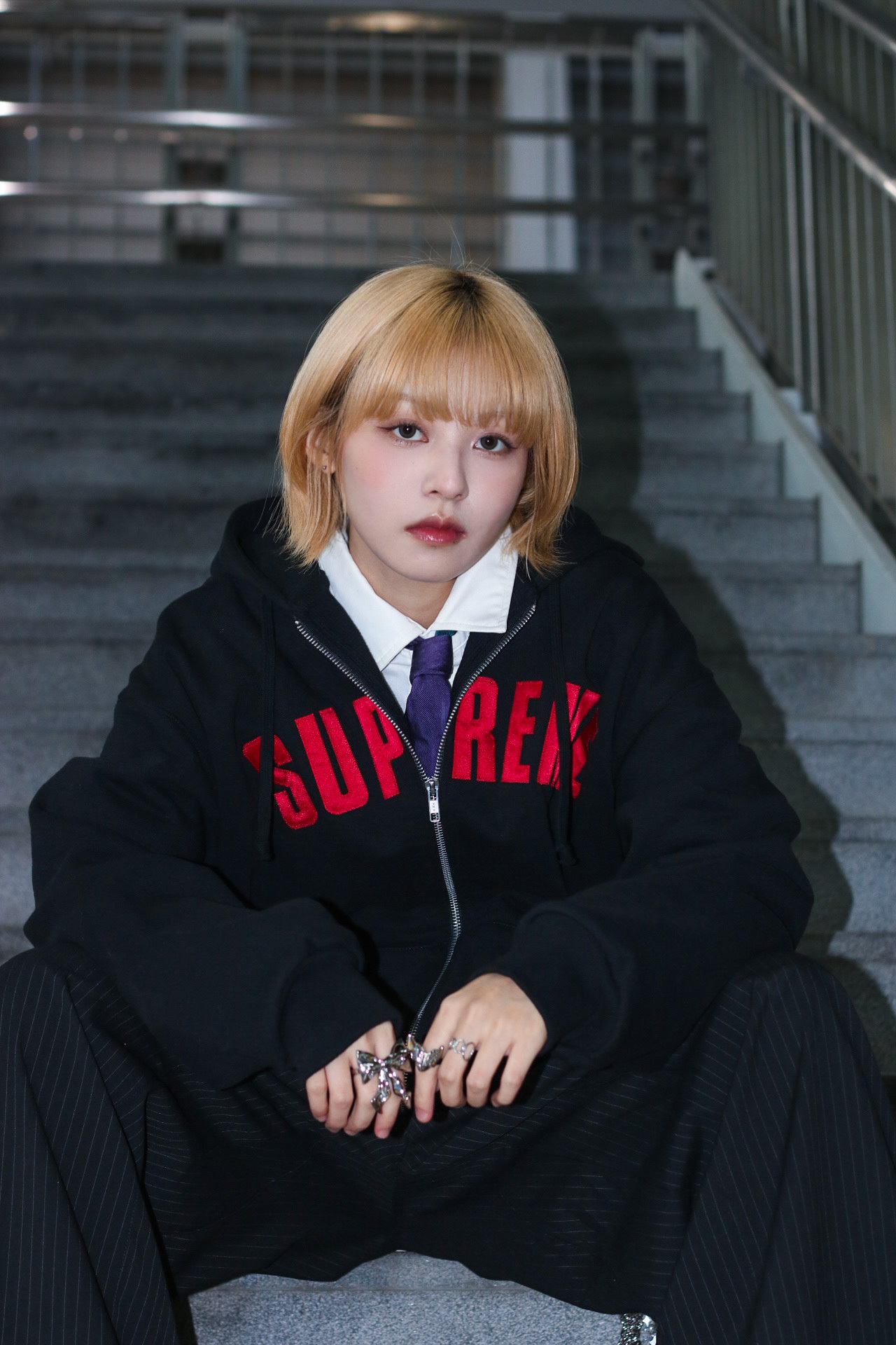 ☆ETW☆【EASY TO WEAR】Supreme 25FW Arc Thermal Lined Zip Up Hooded Sweatshirt 經典 刺繡 拉鍊 連帽外套