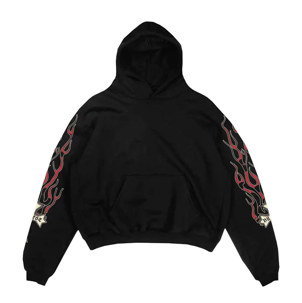 BRAVEST STUDIO RED ETERNAL HOODIE BSSH001