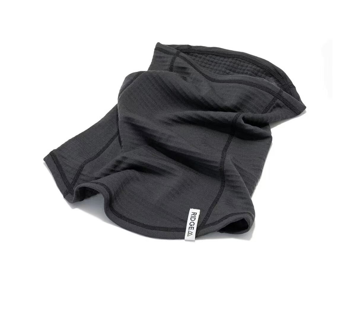 RIDGE MOUNTAIN GEAR GRID MERINO LONG NECK RIDAC006 CHARCOAL