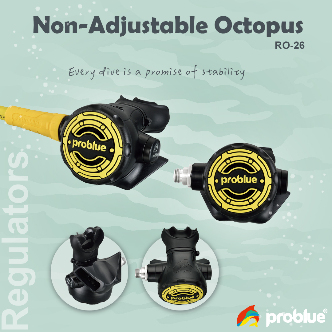 Problue 不可調 備用二級頭 RO-26