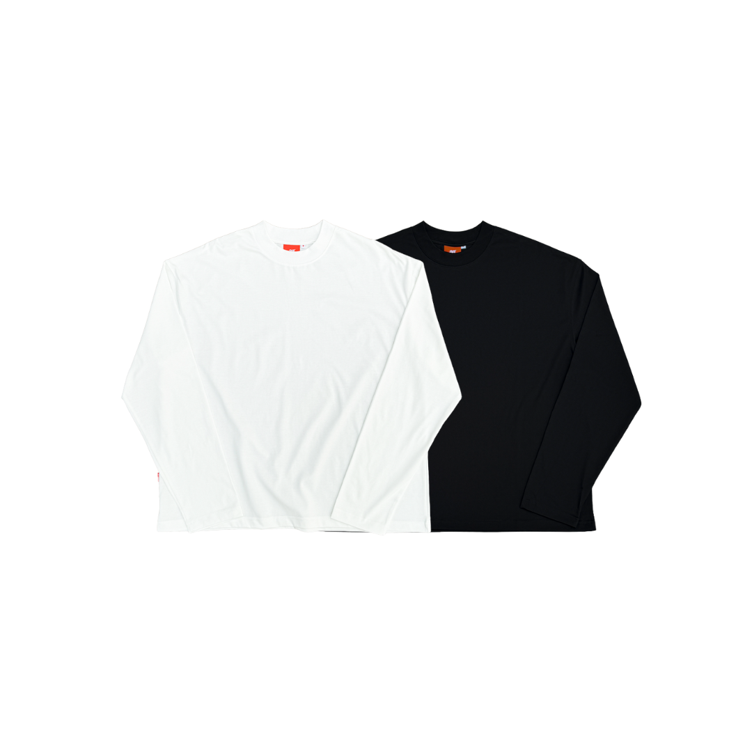 A.A Plain Long Sleeve 寬鬆基礎薄長袖 2色