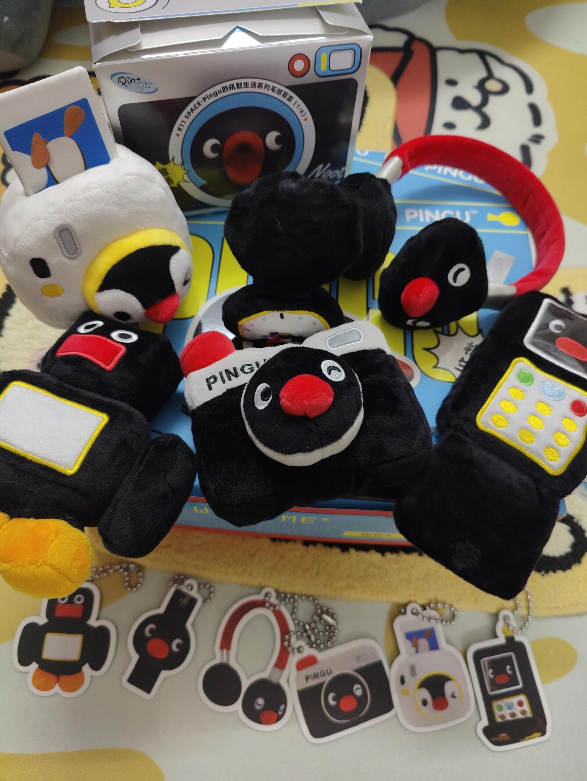 代購-<500元左右交換禮物>Pingu 機智3C 盲盒/一中盒