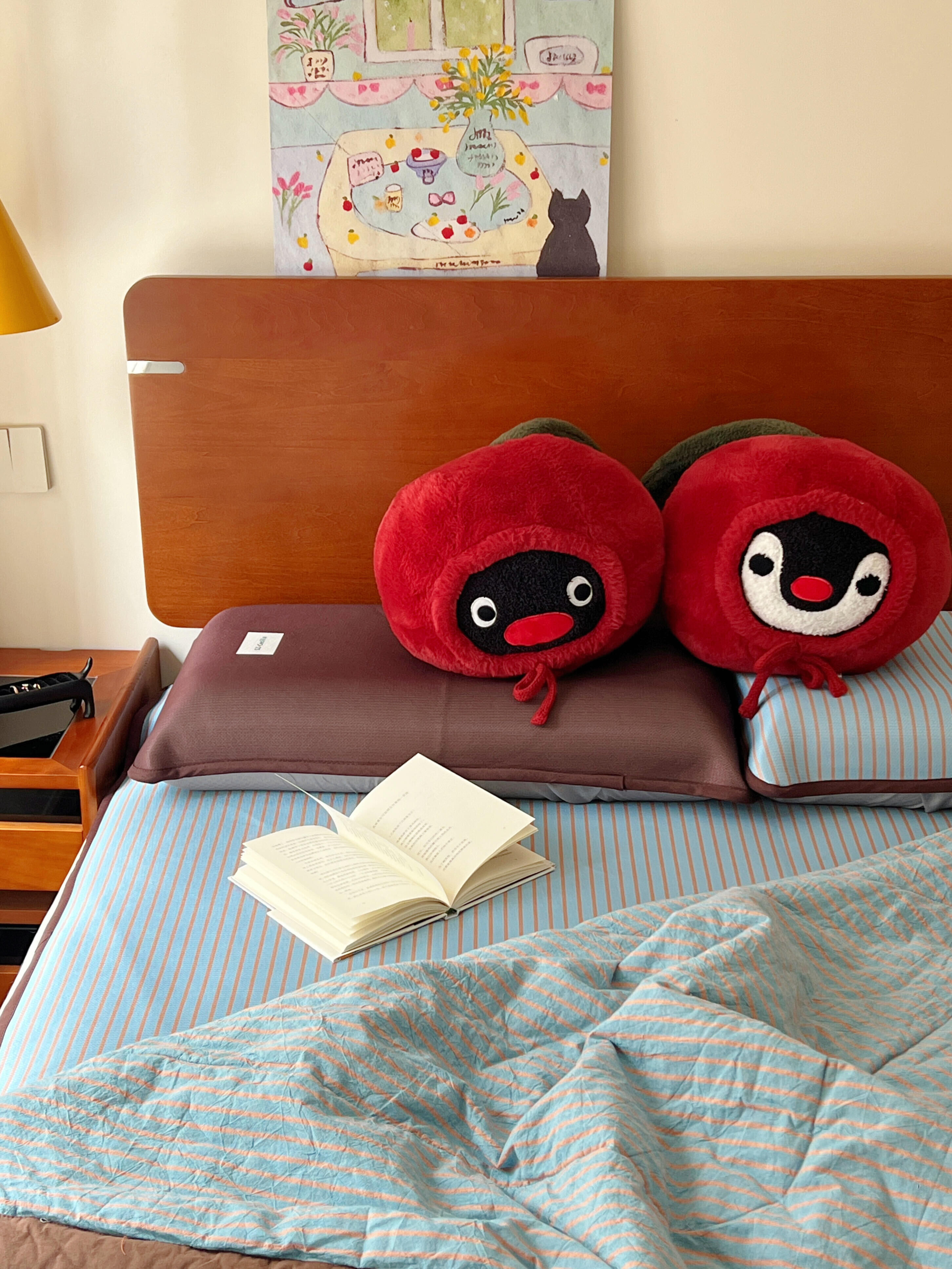 代購-野獸派 Pingu 櫻桃造型抱枕 櫻桃