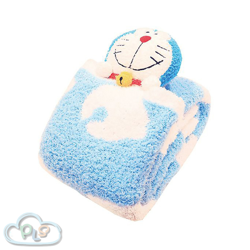 In Stock Doraemon Mascot Blanket I’m Doraemon Future Department Store Blue #40137-1