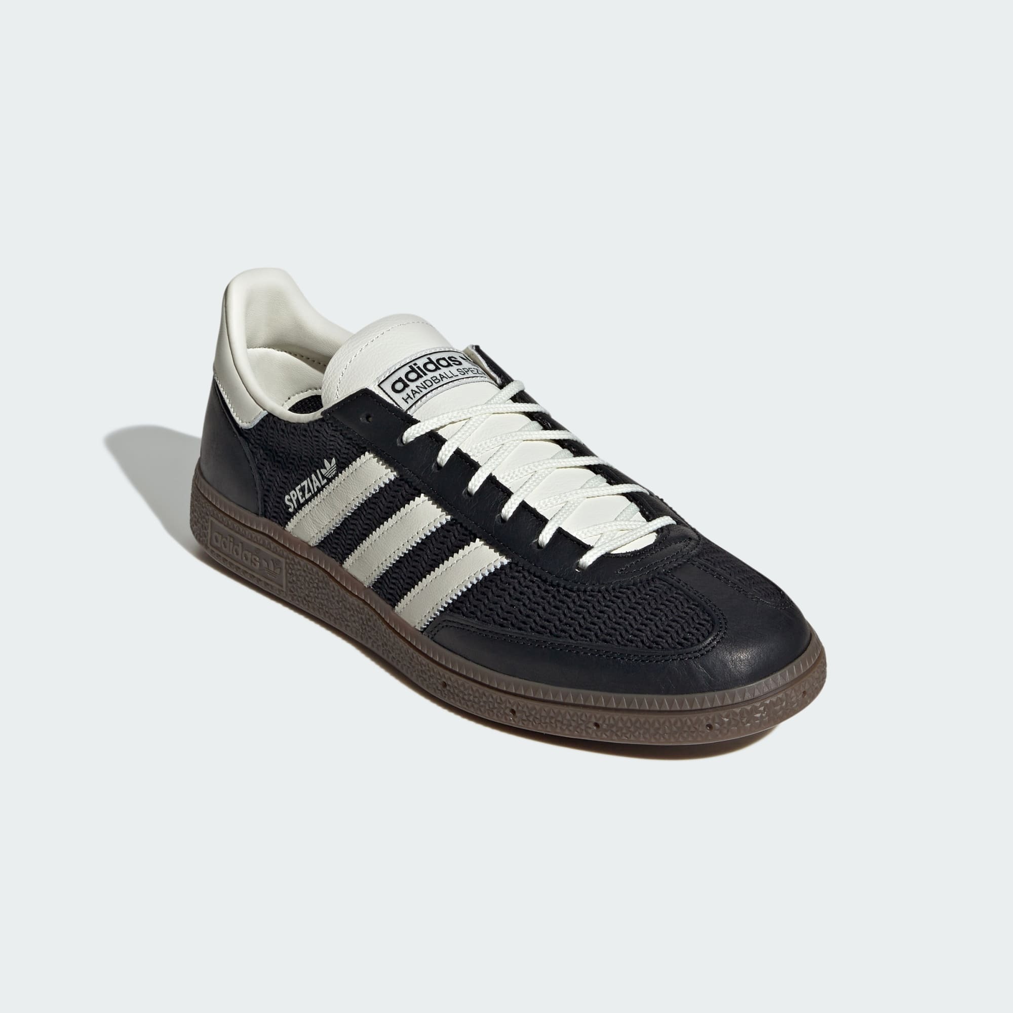 限時特價預購┃adidas HANDBALL SPEZIAL 黑色 皮革 洞洞 膠底