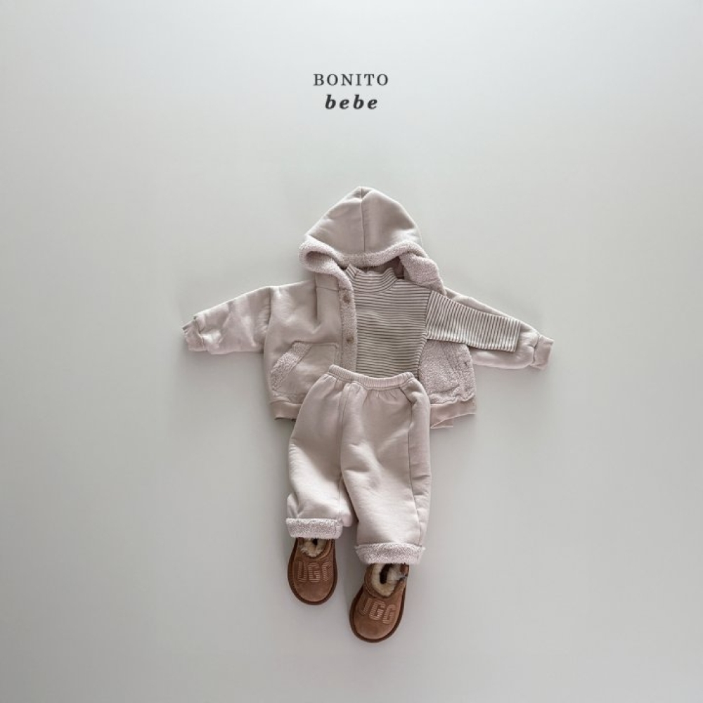 Bonito 羊羔拼接貝貝褲 / 2色