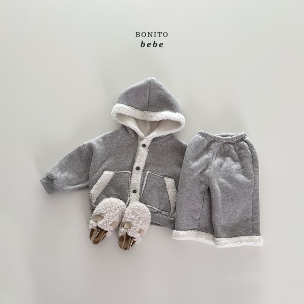 Bonito 羊羔拼接貝貝褲 / 2色