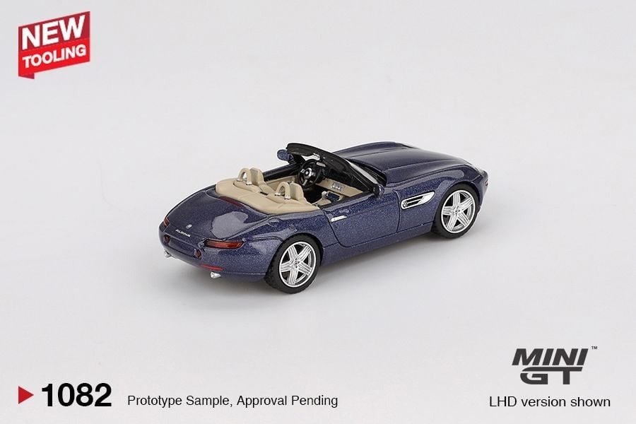 Mini GT 1/64 #1082 寶馬 BMW Z8 Alpina 阿爾卑藍 左軚 合金模型車