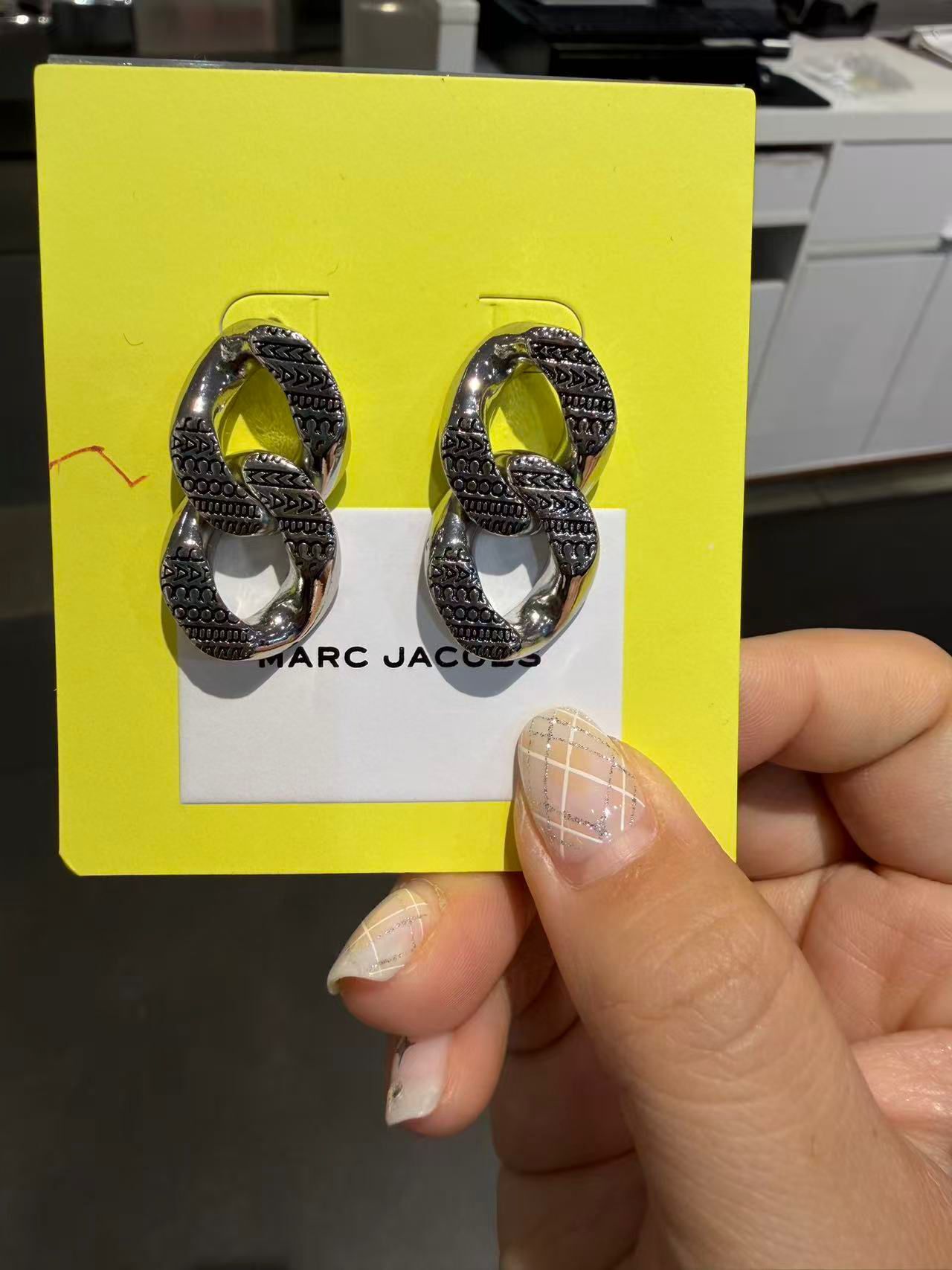 【直播】MARC JACOBS LL1124206 鏈環耳環