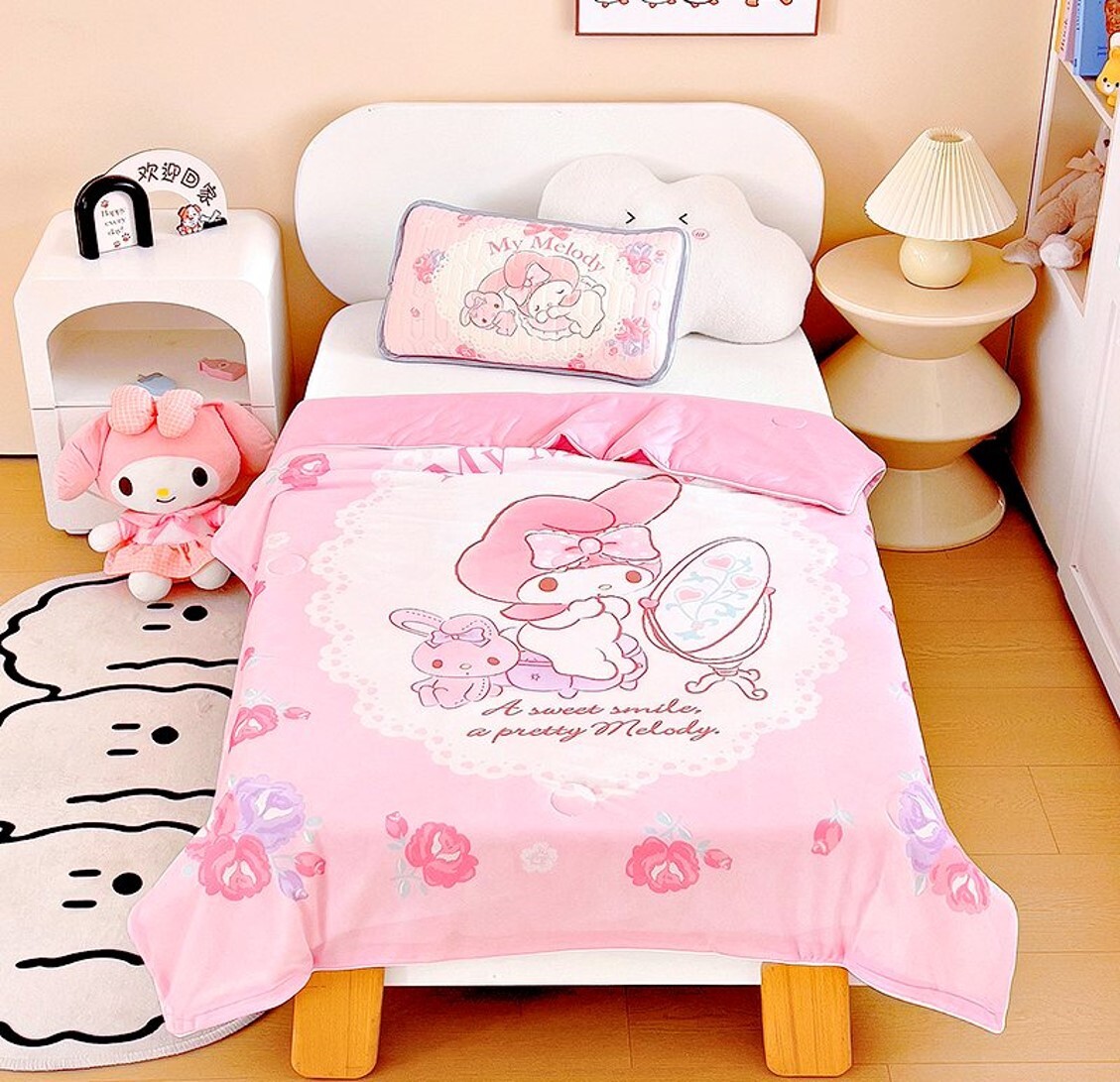 MY MELODY Sanrio |輕柔凉感冷氣被  冰涼被
