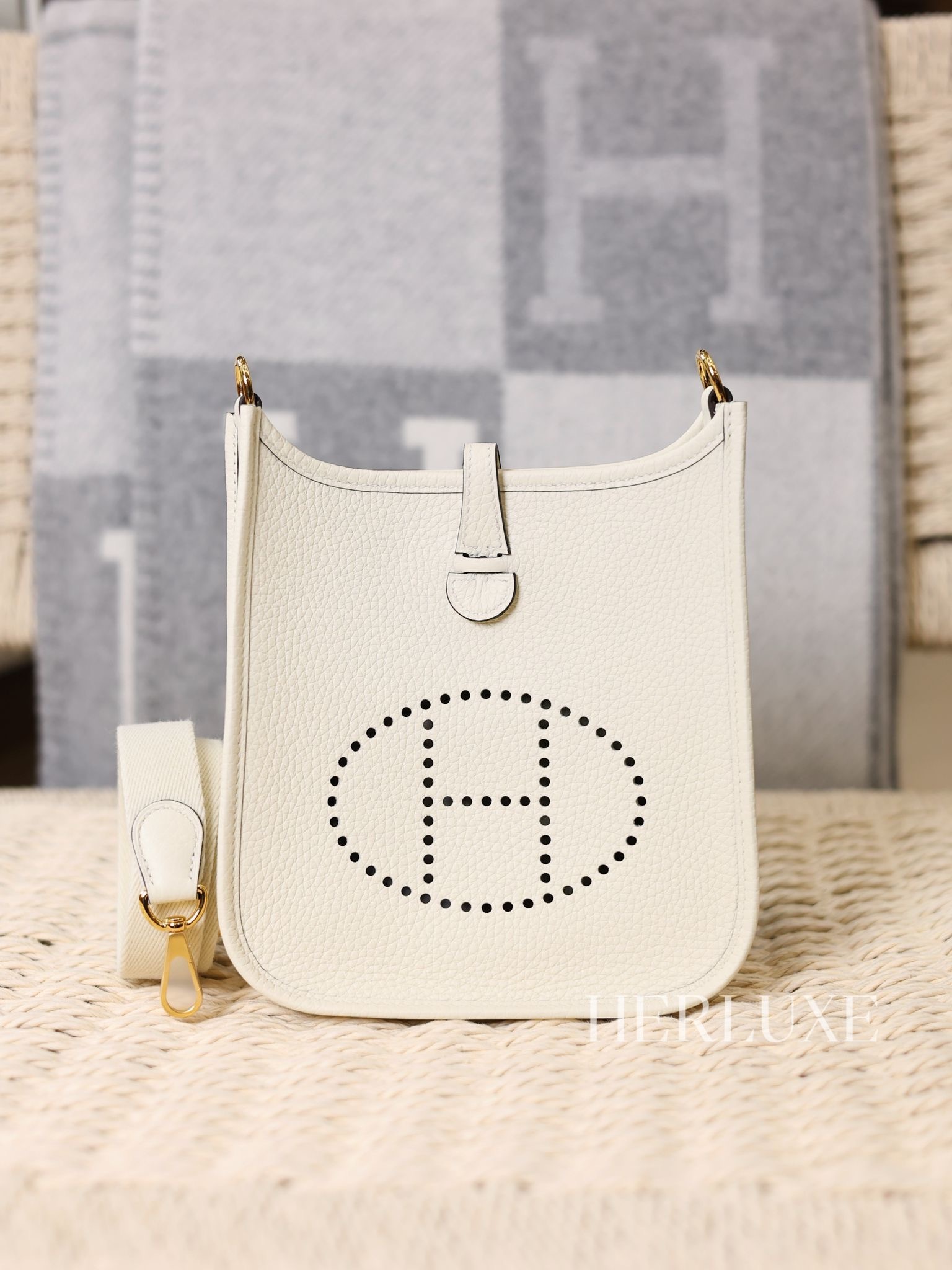 Evelyne mini S0 cream cc tc K (一代:肩帶長105cm)