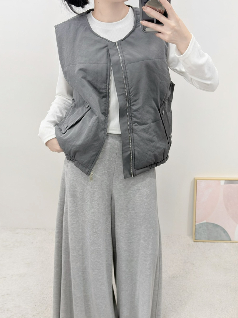 暖意日常・輕旅鋪棉背心