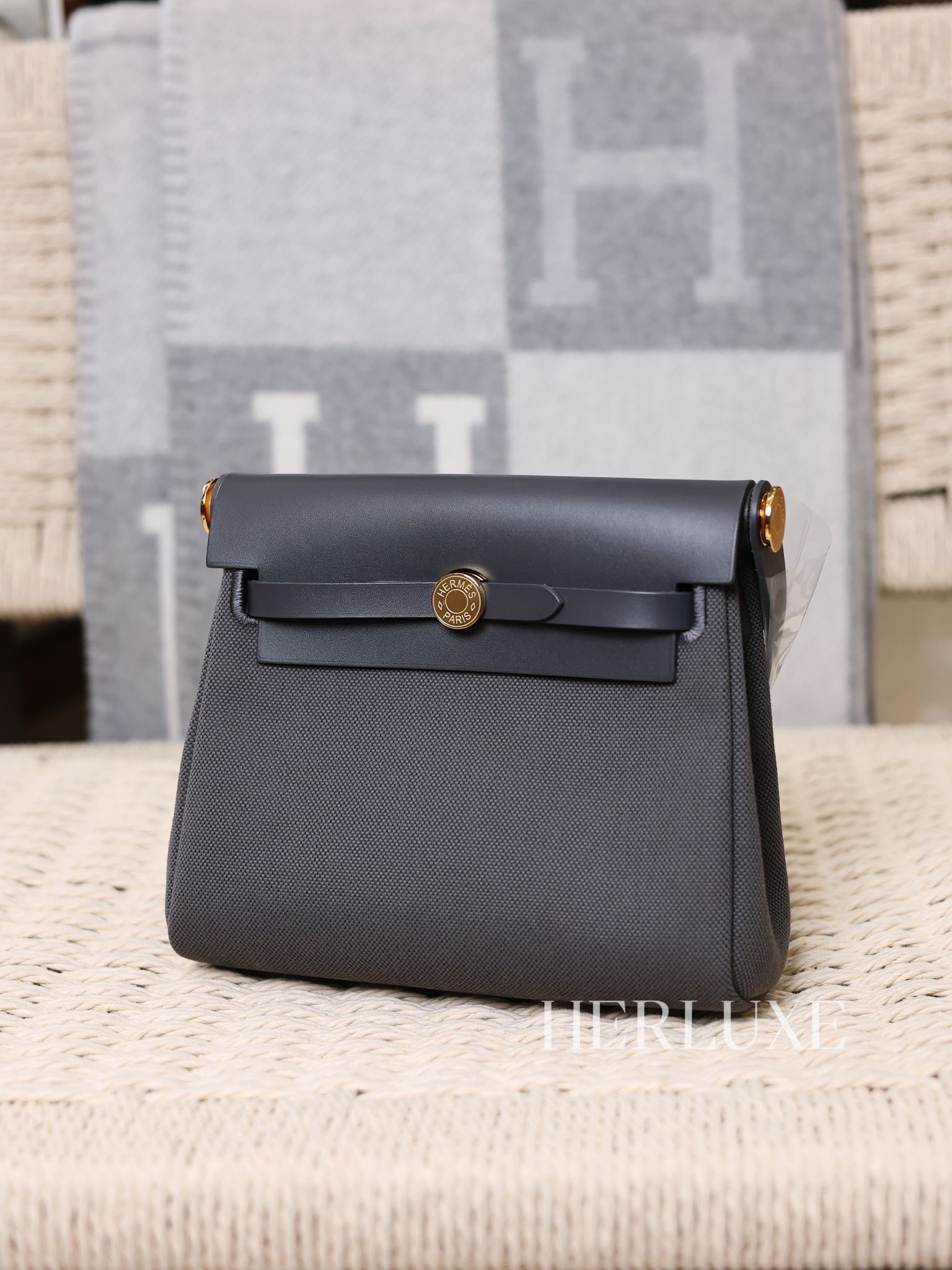 Herbag mini 85 ardoise cc canvas K