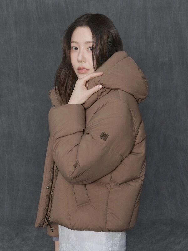 FILA WOMEN'S FLOW HOODIE DOWN JACKET