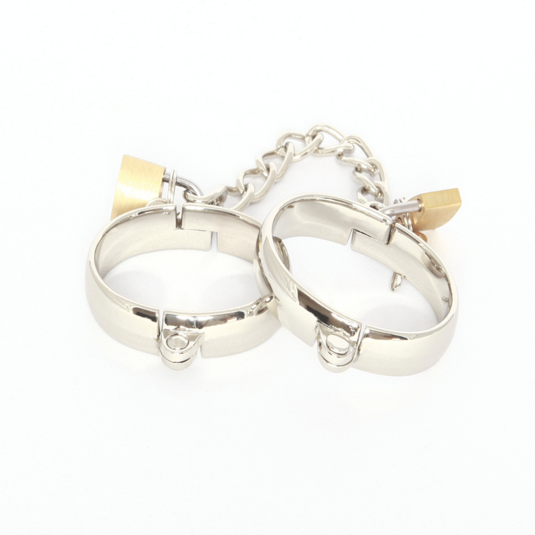 SMVIP 金属製帶鎖手枷 (049)