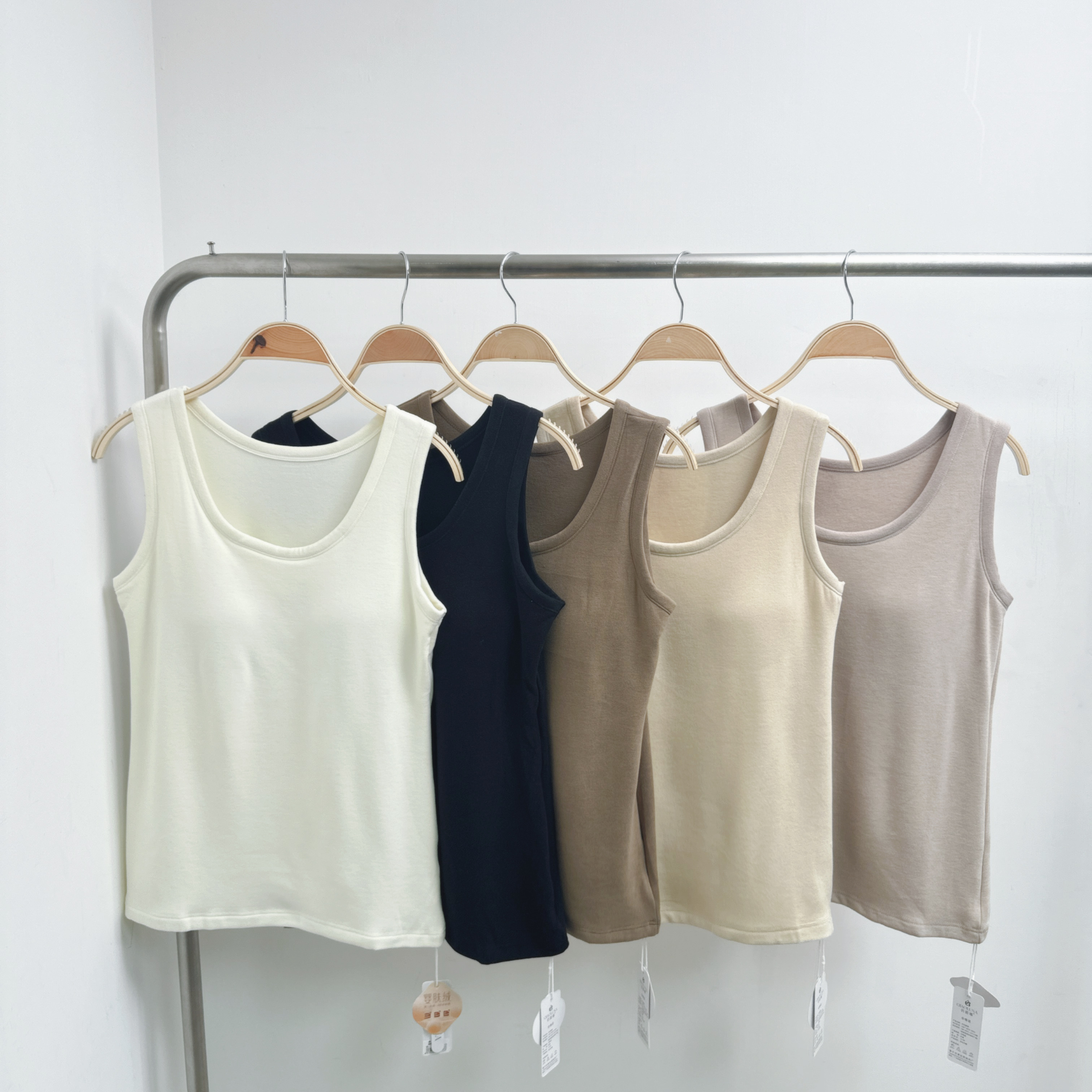 #13509-嬰膚絨固定杯保暖打底背心 (P34-P38)