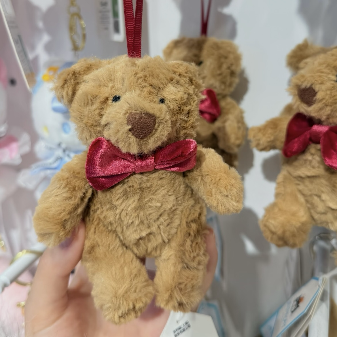 JELLYCAT Bartholomew Bear 巴賽羅熊冬日吊飾毛絨玩偶10m
