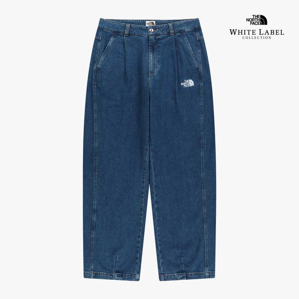【現貨】The North Face OVERFIT DENIM PANTS 北臉 寬鬆 腰部打折 牛仔褲 NP6NR57