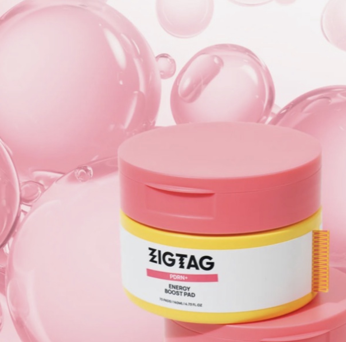 ZIGTAG Pdrn+ Energy Boost Pad能量爽膚凍膜墊(140ml/70pads)