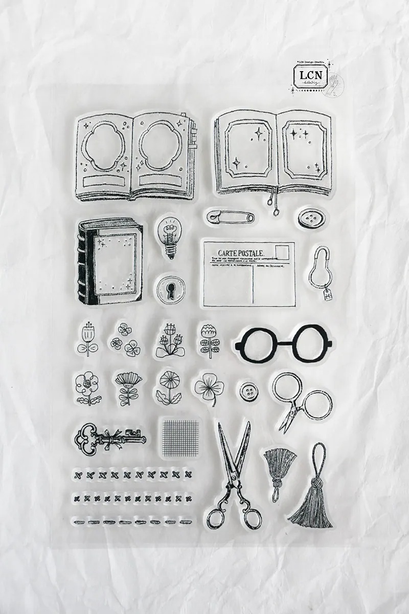 我們喜歡的 水晶印章 透明印章｜｜吉LCN