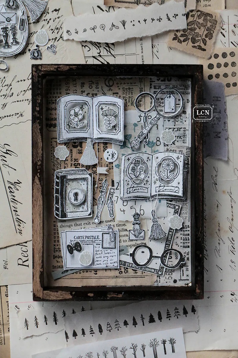 我們喜歡的 水晶印章 透明印章｜｜吉LCN