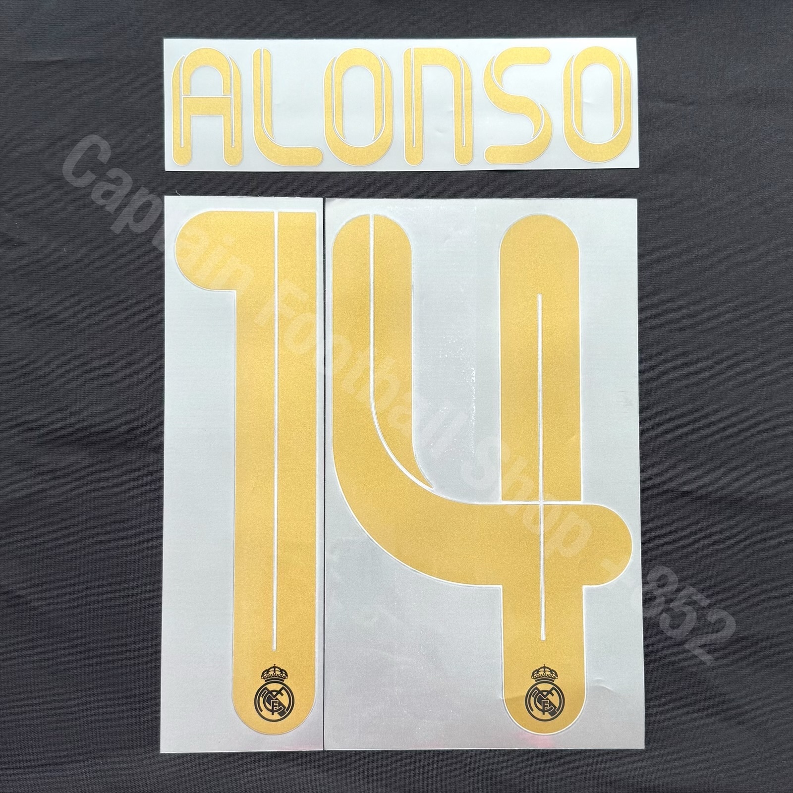 Official Real Madrid 2011-2012 Home and Away Nameset #14 ALONSO