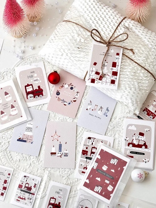 韓國 ggaggong．聖誕小卡套組 24張