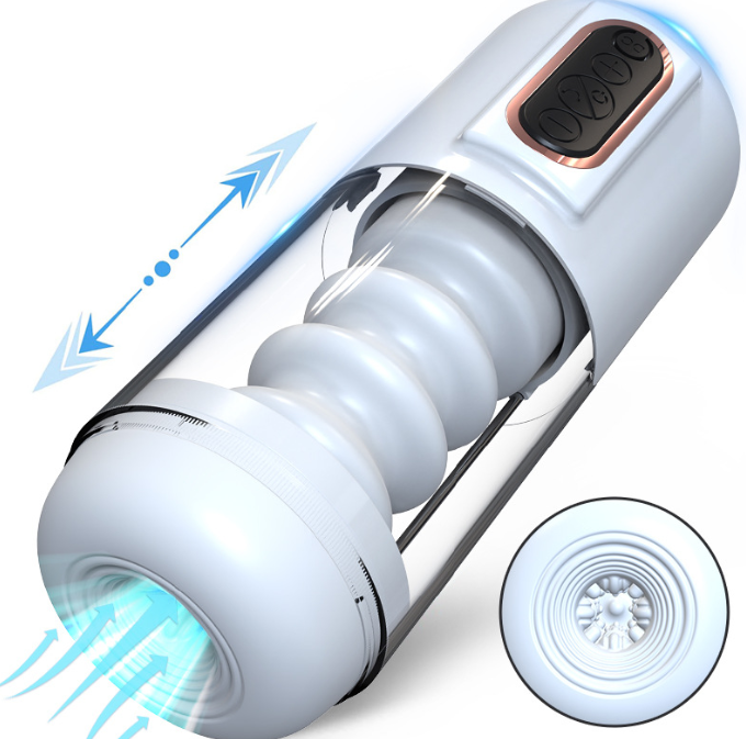 Randy 真人語音電動伸縮杯