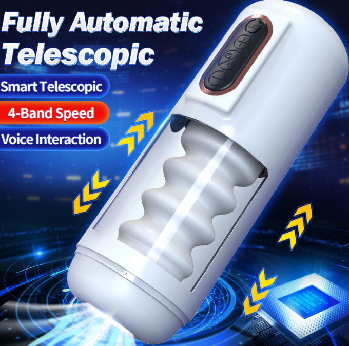 Randy 真人語音電動伸縮杯