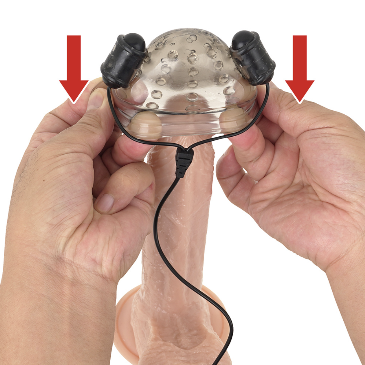 Alice Japan - 龜頭刺激強勁震動器 (Ｍ男向け亀頭サック)