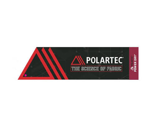 LÄCHELN Polartec 面料細節,兼具保暖與透氣