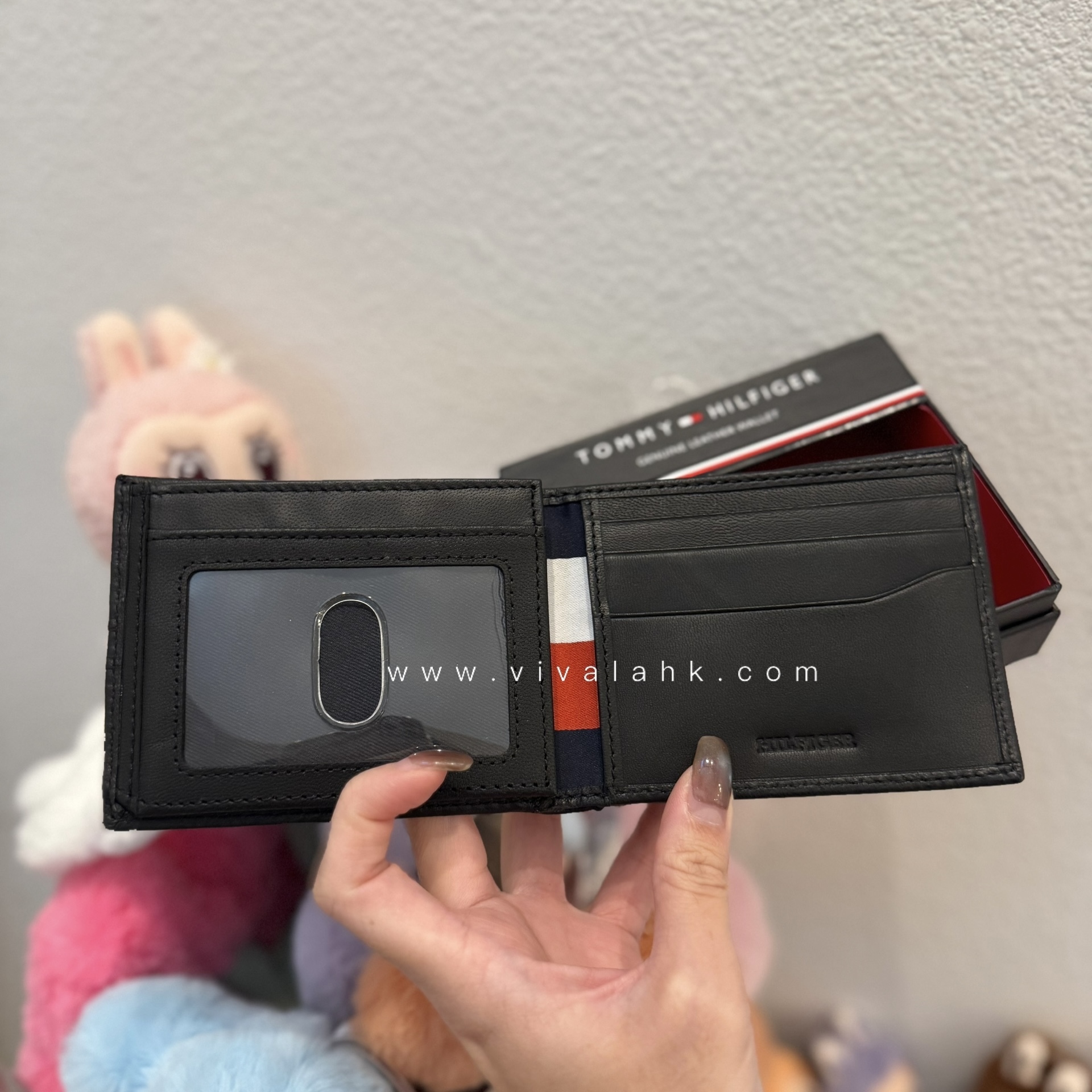 Tommy Hilfiger - 男裝真皮銀包 (雙相位)