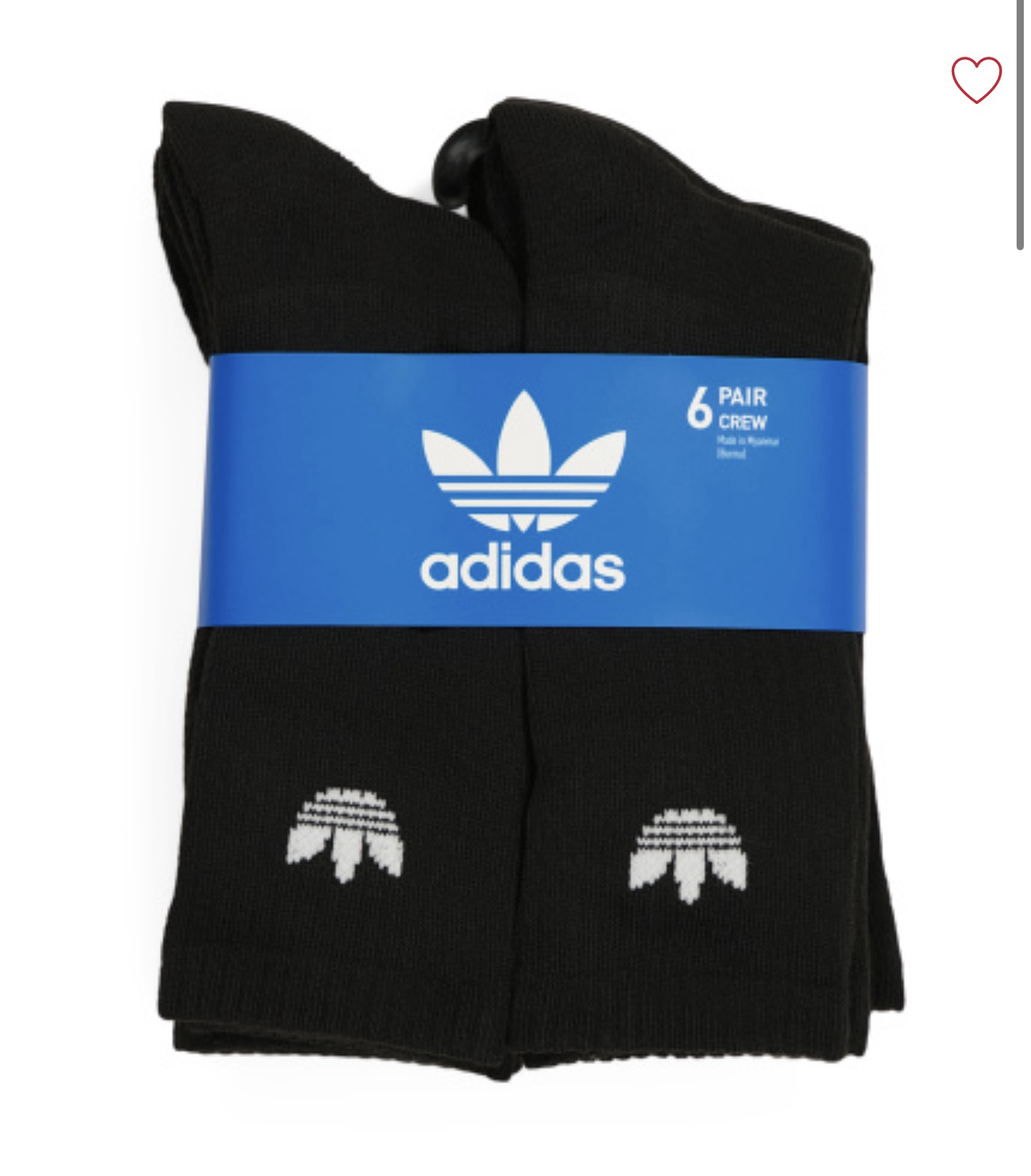 【直播】adidas LL1124217 運動透氣長襪一套六對