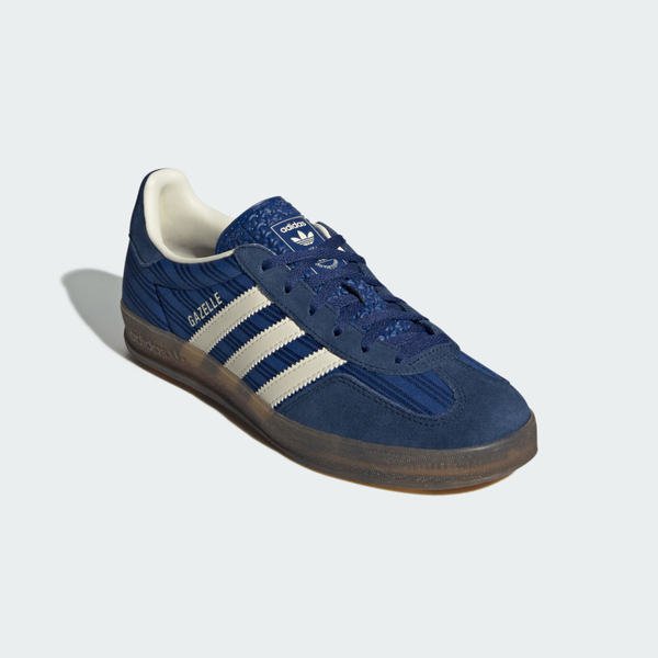 Adidas 愛迪達 Gazelle Indoor W JS1410 女 休閒鞋 德訓鞋 深藍 米