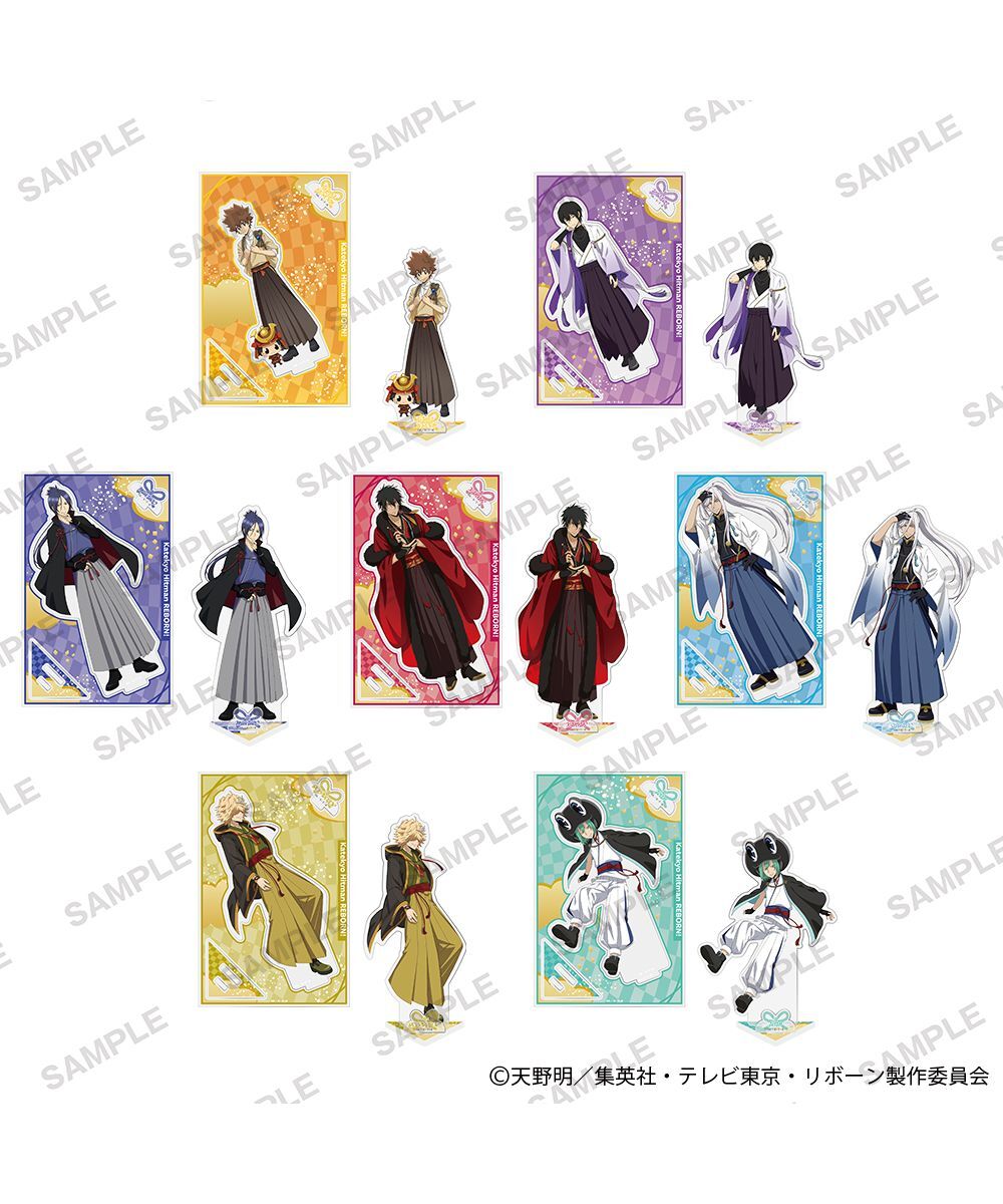 預購-「家庭教師HITMAN REBORN!」壓克力立牌 和式摩登ver. 系列【日本進口精品】