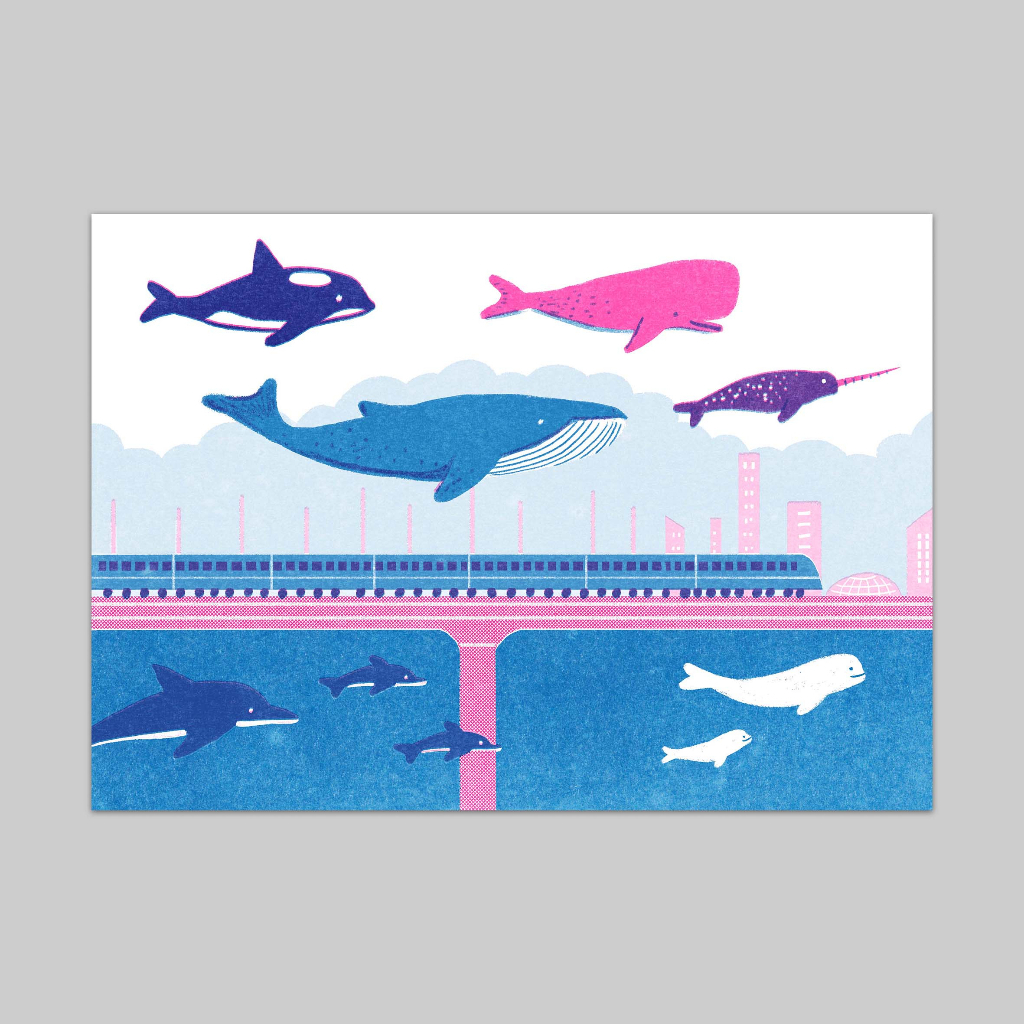 韓劇《非常律師禹英禑》/孔版印刷明信片