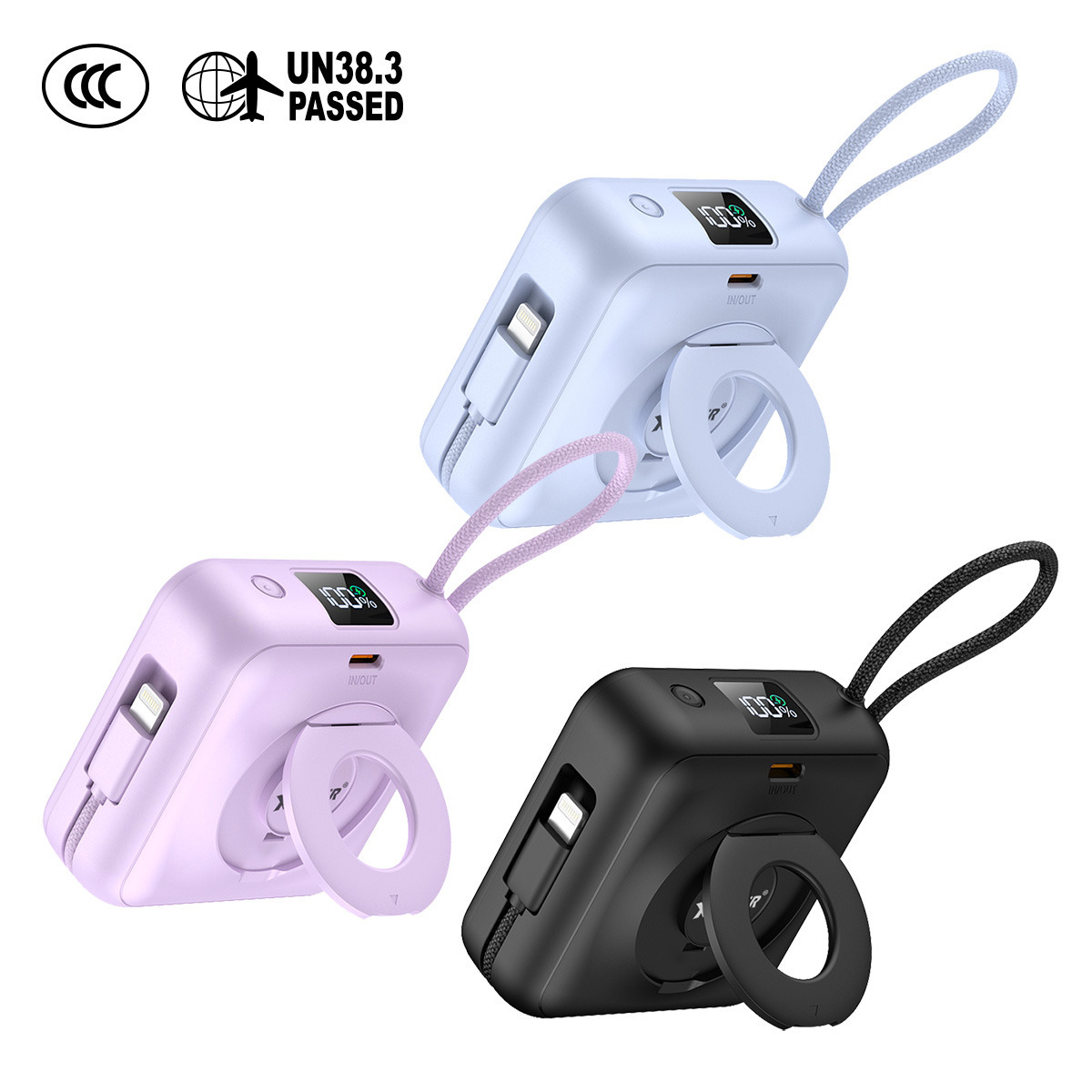 (3C認證)XPower MINI CORE S1052 Type-c 數顯 10000mAh PD+PPS 磁吸移動電源