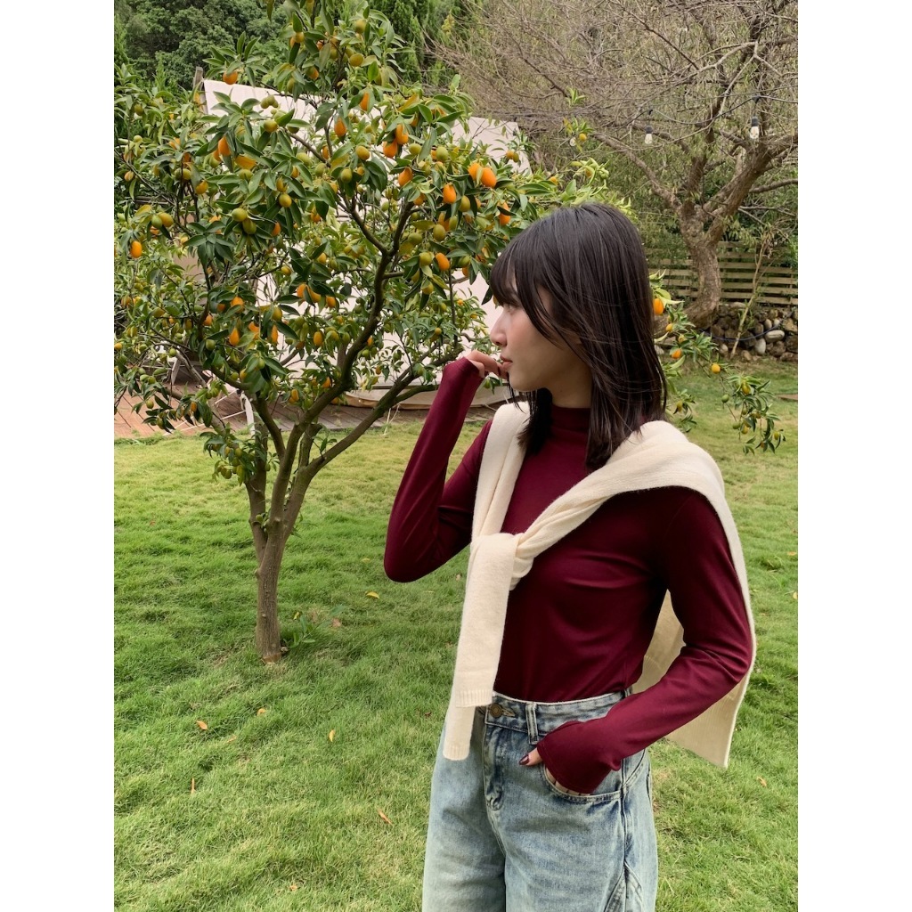 【imfine】全色集合 小立領打底上衣 #9831