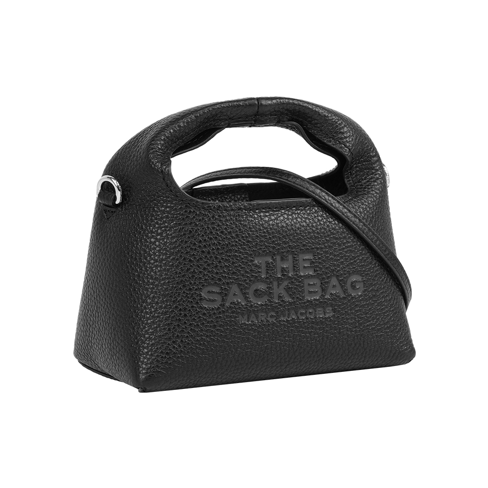 【Marc Jacobs】The Sack Bag 牛皮二用包(Micro)(黑色)