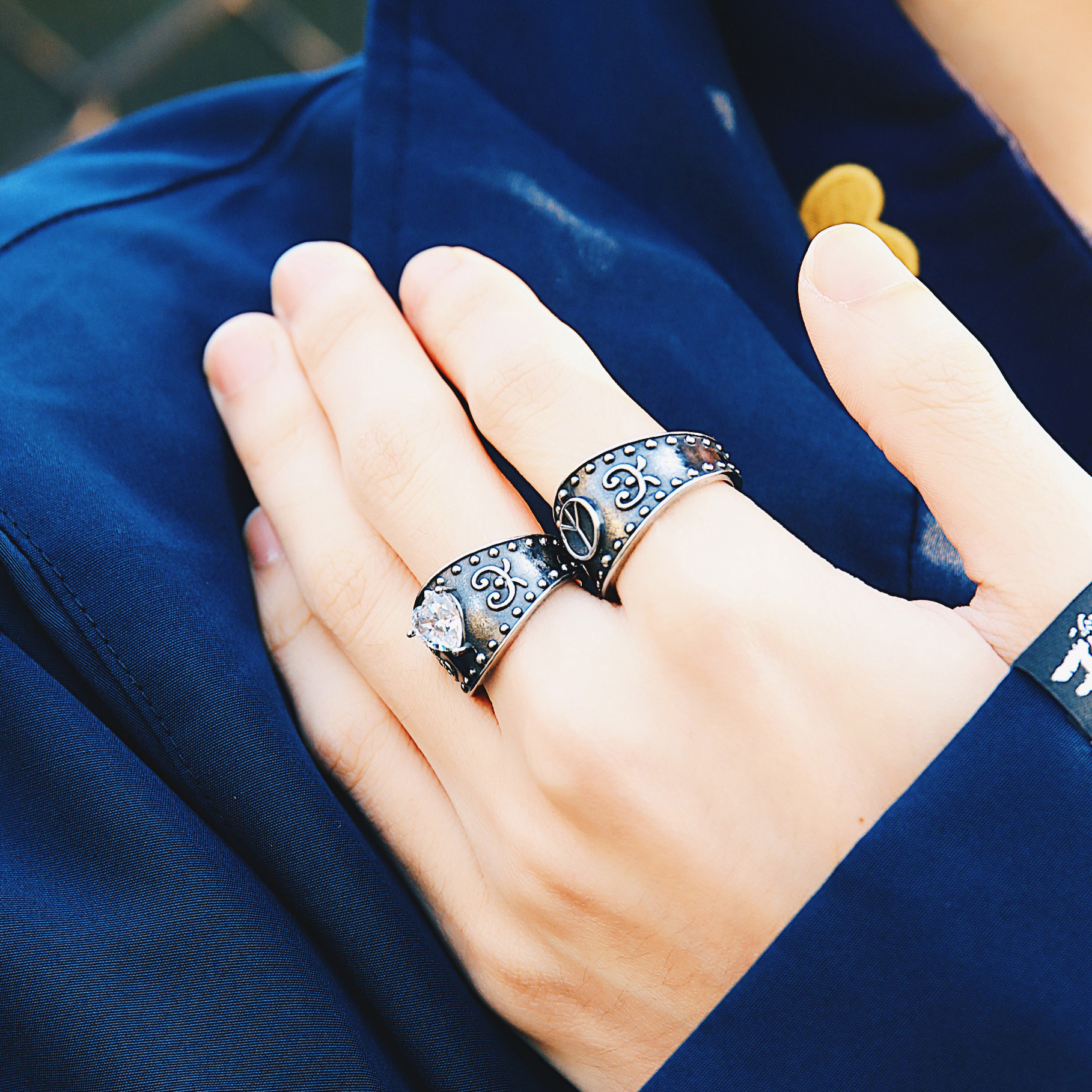 東方仗助雙戒指組