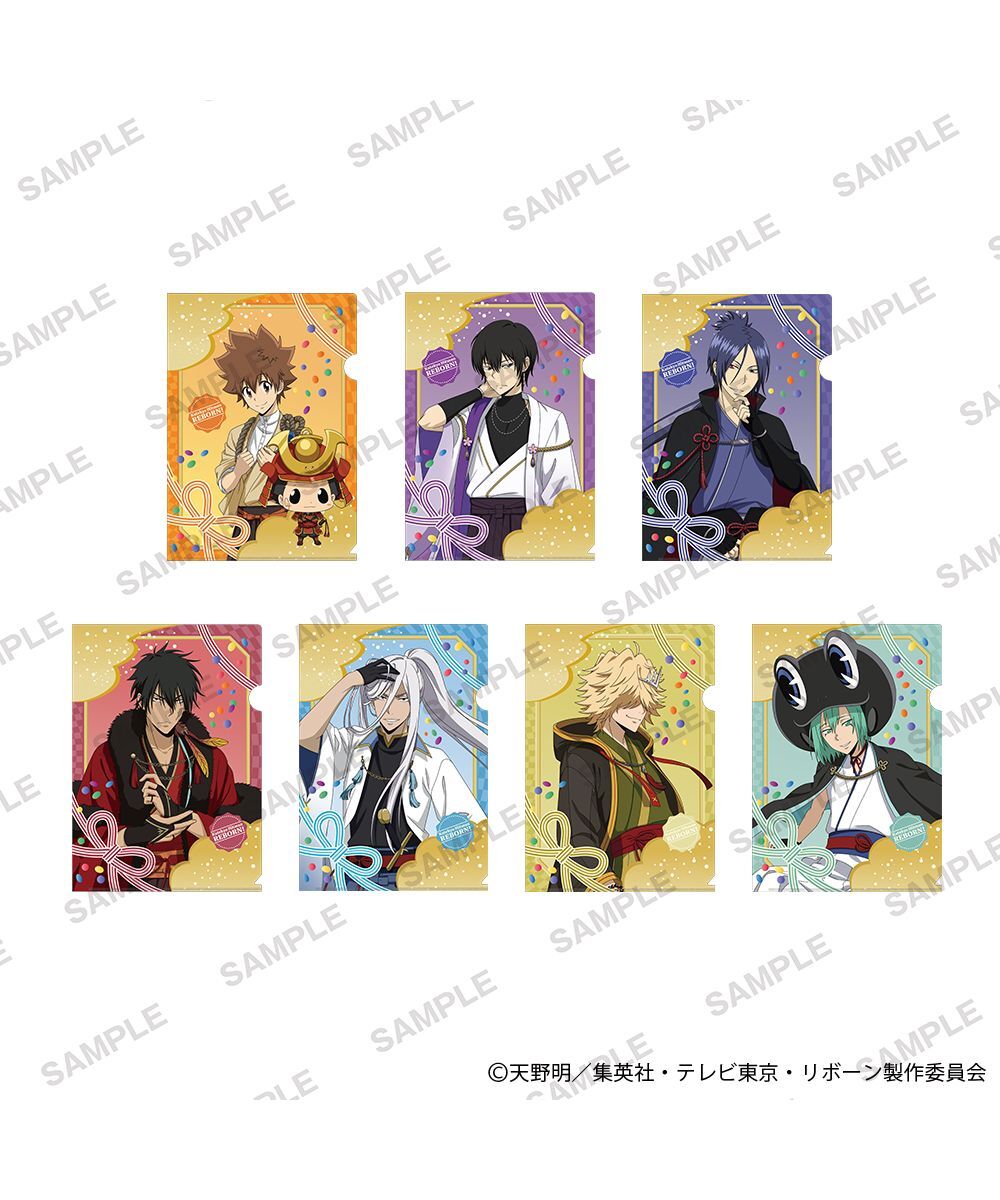 預購-「家庭教師HITMAN REBORN!」A4 File夾 和式摩登ver. 系列【日本進口精品】