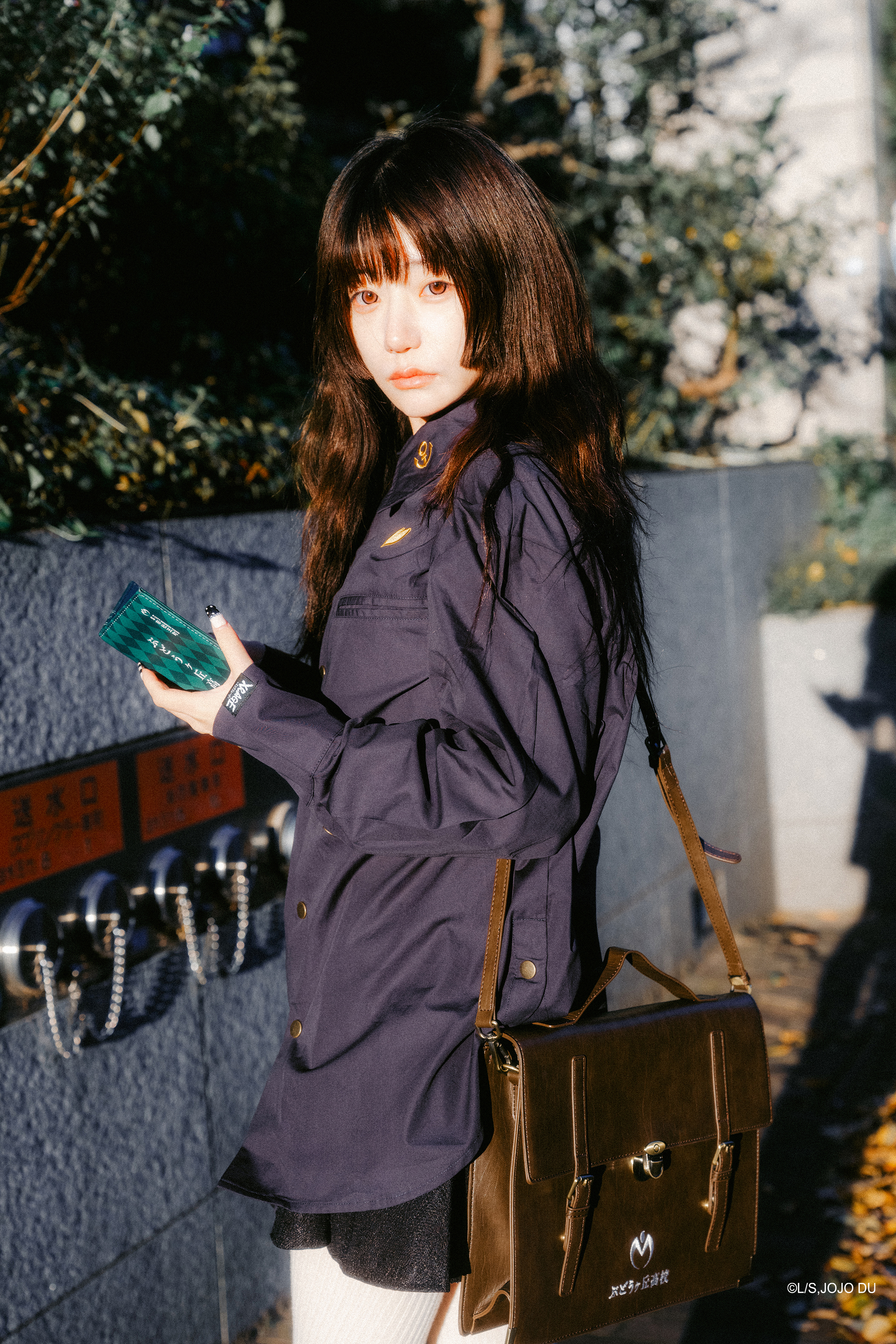 東方仗助 スクールバッグ（学生手帳付き）