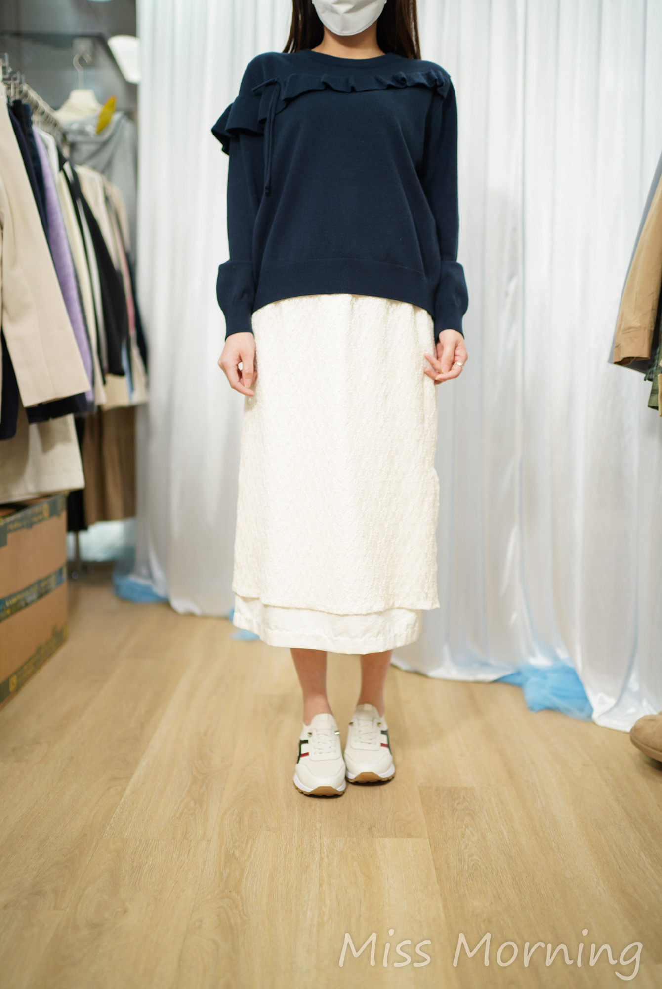 顯瘦款密針上衣(14942)