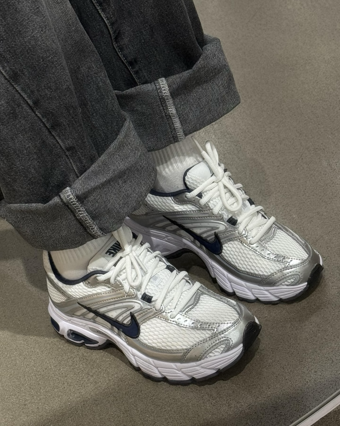 Nike Air Max Moto 2K 白銀藍 海軍藍 氣墊 緩震 復古 老爹鞋 運動休閒鞋 女鞋