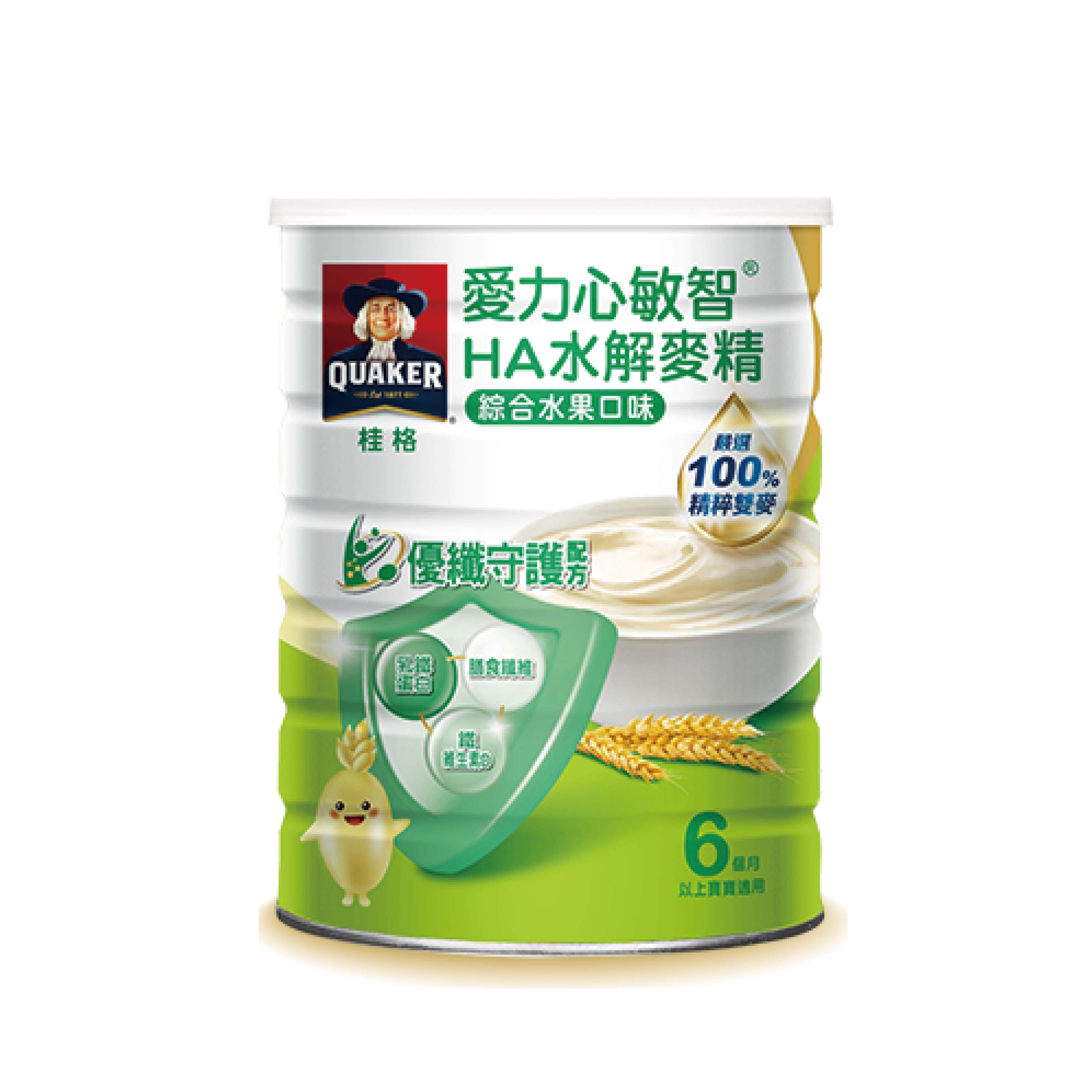 桂格 敏智HA水解麥精 優纖守護配方700g